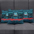 ANZAC Day Cronulla Sutherland Sharks Pillow Cover Military Memorial Aboriginal Indigenous Art