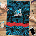 ANZAC Day Cronulla Sutherland Sharks Puzzle Military Memorial Aboriginal Indigenous Art