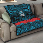 ANZAC Day Cronulla Sutherland Sharks Quilt Military Memorial Aboriginal Indigenous Art