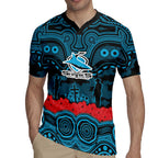 ANZAC Day Cronulla Sutherland Sharks Rugby Jersey Military Memorial Aboriginal Indigenous Art