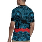 ANZAC Day Cronulla Sutherland Sharks Rugby Jersey Military Memorial Aboriginal Indigenous Art