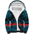 ANZAC Day Cronulla Sutherland Sharks Sherpa Hoodie Military Memorial Aboriginal Indigenous Art