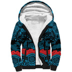 ANZAC Day Cronulla Sutherland Sharks Sherpa Hoodie Military Memorial Aboriginal Indigenous Art