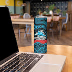 ANZAC Day Cronulla Sutherland Sharks Skinny Tumbler Military Memorial Aboriginal Indigenous Art