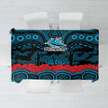 ANZAC Day Cronulla Sutherland Sharks Tablecloth Military Memorial Aboriginal Indigenous Art