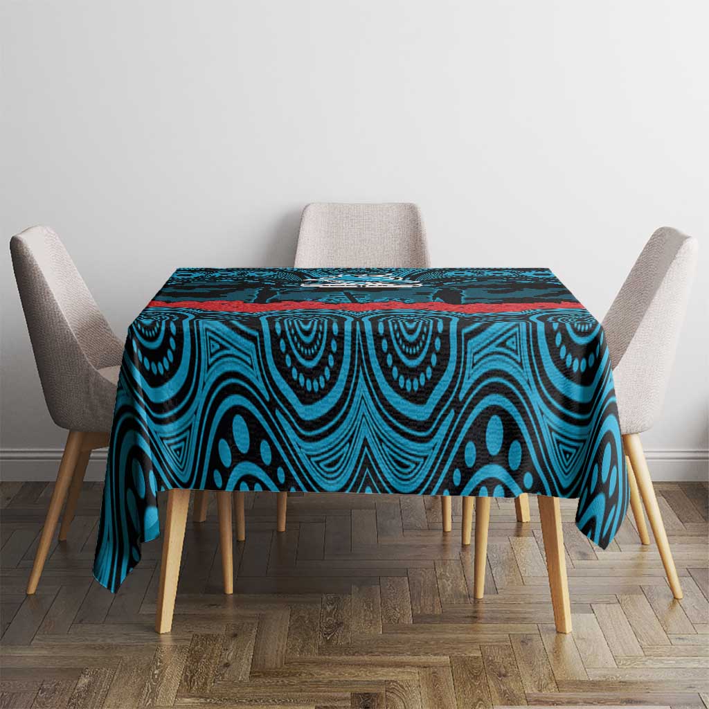 ANZAC Day Cronulla Sutherland Sharks Tablecloth Military Memorial Aboriginal Indigenous Art