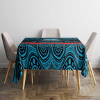 ANZAC Day Cronulla Sutherland Sharks Tablecloth Military Memorial Aboriginal Indigenous Art