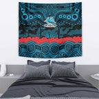 ANZAC Day Cronulla Sutherland Sharks Tapestry Military Memorial Aboriginal Indigenous Art
