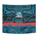 ANZAC Day Cronulla Sutherland Sharks Tapestry Military Memorial Aboriginal Indigenous Art