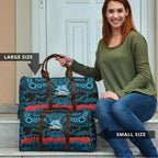 ANZAC Day Cronulla Sutherland Sharks Travel Bag Military Memorial Aboriginal Indigenous Art