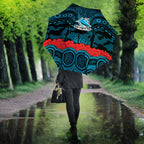 ANZAC Day Cronulla Sutherland Sharks Umbrella Military Memorial Aboriginal Indigenous Art