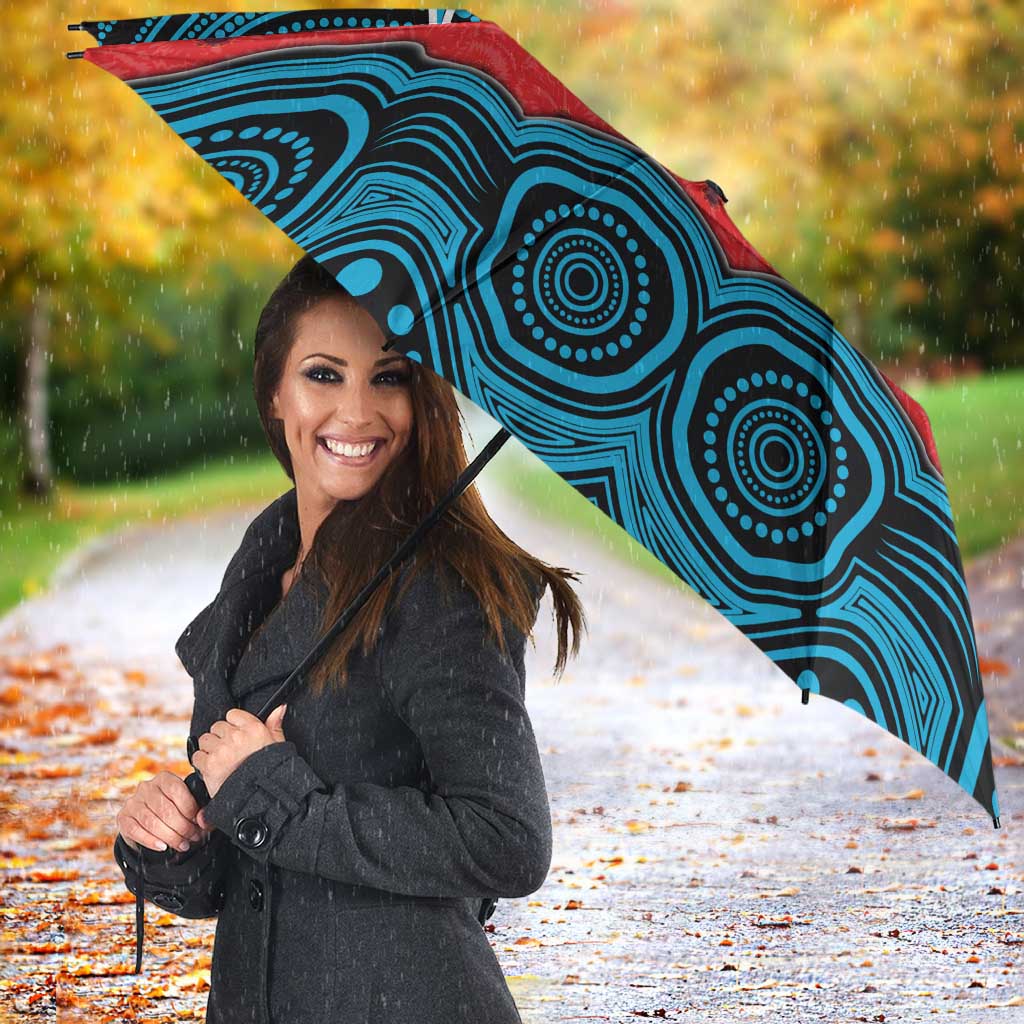 ANZAC Day Cronulla Sutherland Sharks Umbrella Military Memorial Aboriginal Indigenous Art
