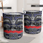 ANZAC Day Canterbury Bankstown Bulldogs Laundry Basket Military Memorial Aboriginal Indigenous Art