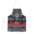 ANZAC Day Canterbury Bankstown Bulldogs Apron Military Memorial Aboriginal Indigenous Art