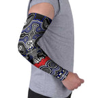 ANZAC Day Canterbury Bankstown Bulldogs Arm Sleeves Military Memorial Aboriginal Indigenous Art