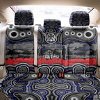 ANZAC Day Canterbury Bankstown Bulldogs Back Car Seat Cover Military Memorial Aboriginal Indigenous Art