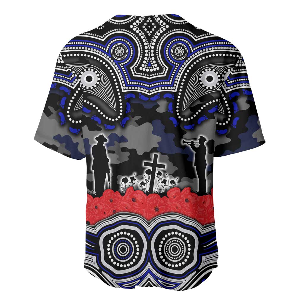 ANZAC Day Canterbury Bankstown Bulldogs Baseball Jersey Military Memorial Aboriginal Indigenous Art