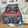 ANZAC Day Canterbury Bankstown Bulldogs Blanket Military Memorial Aboriginal Indigenous Art