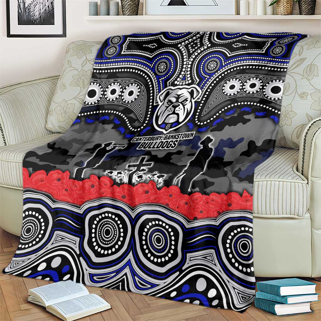 ANZAC Day Canterbury Bankstown Bulldogs Blanket Military Memorial Aboriginal Indigenous Art