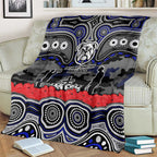 ANZAC Day Canterbury Bankstown Bulldogs Blanket Military Memorial Aboriginal Indigenous Art