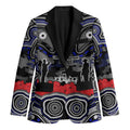 ANZAC Day Canterbury Bankstown Bulldogs Blazer Military Memorial Aboriginal Indigenous Art