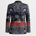 ANZAC Day Canterbury Bankstown Bulldogs Blazer Military Memorial Aboriginal Indigenous Art