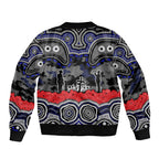 ANZAC Day Canterbury Bankstown Bulldogs Bomber Jacket Military Memorial Aboriginal Indigenous Art