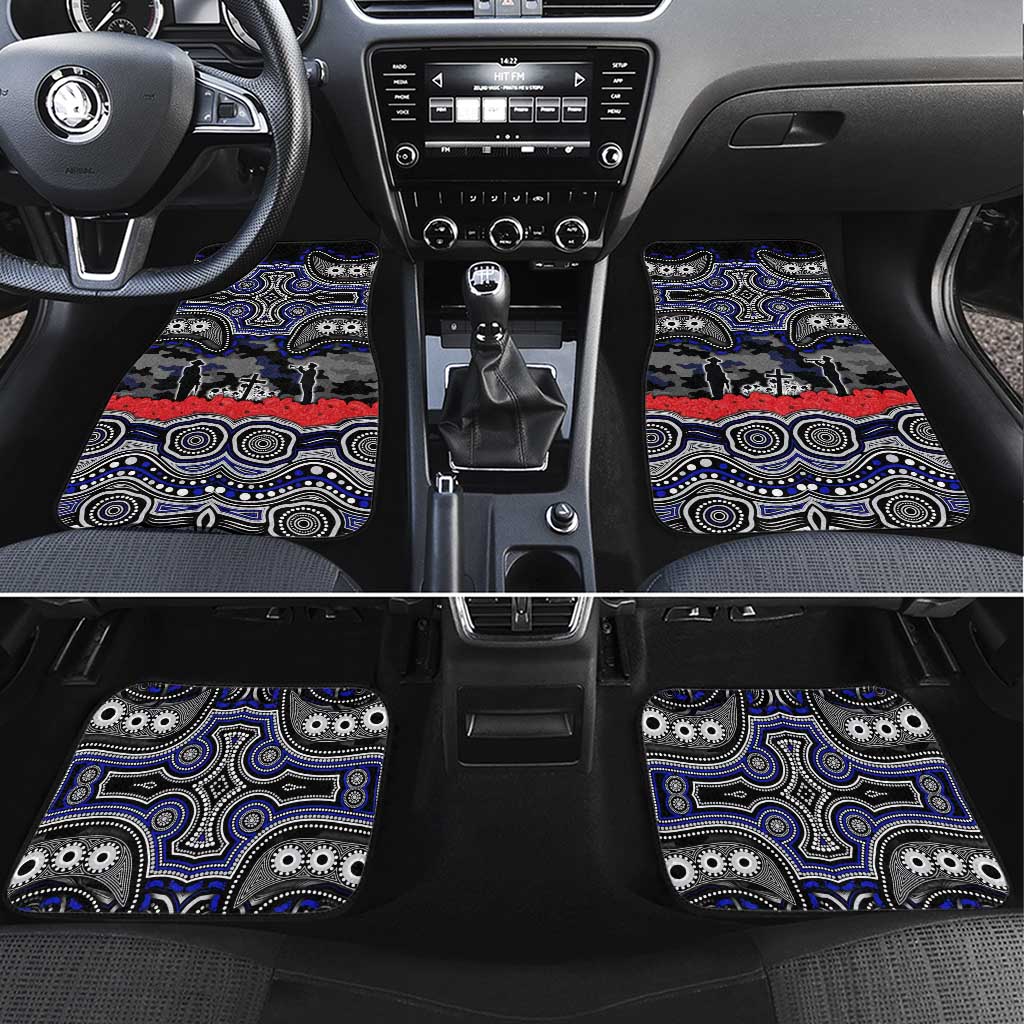 ANZAC Day Canterbury Bankstown Bulldogs Car Mats Military Memorial Aboriginal Indigenous Art