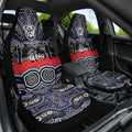 ANZAC Day Canterbury Bankstown Bulldogs Car Seat Cover Military Memorial Aboriginal Indigenous Art