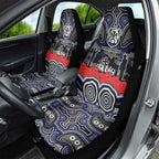ANZAC Day Canterbury Bankstown Bulldogs Car Seat Cover Military Memorial Aboriginal Indigenous Art