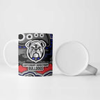 ANZAC Day Canterbury Bankstown Bulldogs Ceramic Mug Military Memorial Aboriginal Indigenous Art