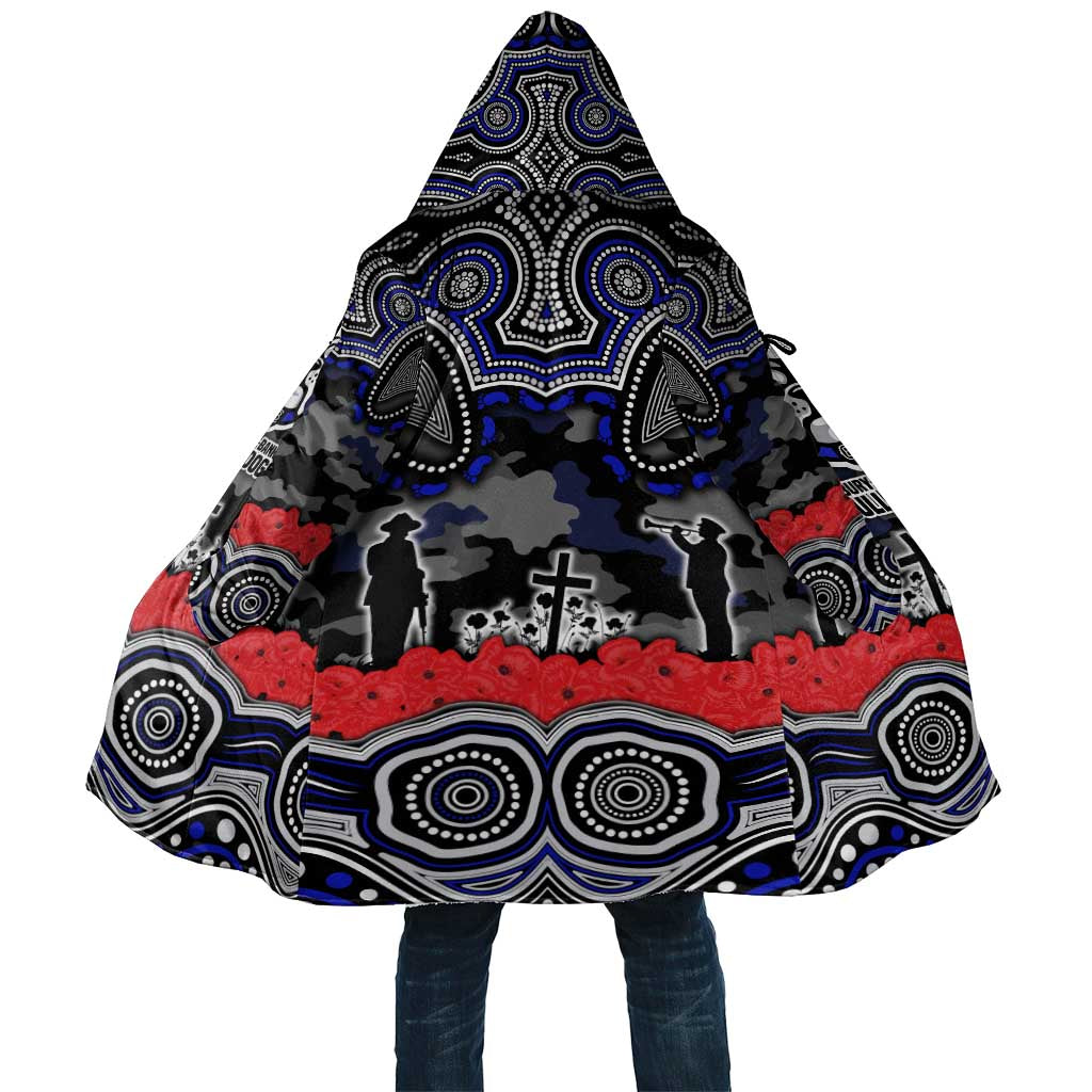 ANZAC Day Canterbury Bankstown Bulldogs Cloak Military Memorial Aboriginal Indigenous Art