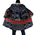 ANZAC Day Canterbury Bankstown Bulldogs Cloak Military Memorial Aboriginal Indigenous Art