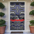 ANZAC Day Canterbury Bankstown Bulldogs Door Cover Military Memorial Aboriginal Indigenous Art