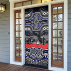 ANZAC Day Canterbury Bankstown Bulldogs Door Cover Military Memorial Aboriginal Indigenous Art