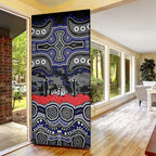 ANZAC Day Canterbury Bankstown Bulldogs Door Cover Military Memorial Aboriginal Indigenous Art