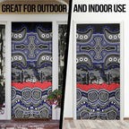 ANZAC Day Canterbury Bankstown Bulldogs Door Cover Military Memorial Aboriginal Indigenous Art