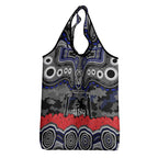 ANZAC Day Canterbury Bankstown Bulldogs Grocery Bag Military Memorial Aboriginal Indigenous Art