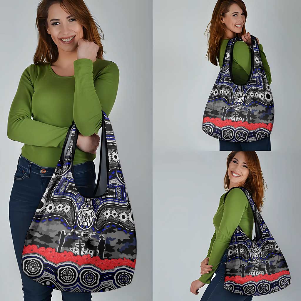 ANZAC Day Canterbury Bankstown Bulldogs Grocery Bag Military Memorial Aboriginal Indigenous Art