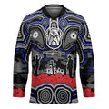 ANZAC Day Canterbury Bankstown Bulldogs Hockey Jersey Military Memorial Aboriginal Indigenous Art