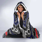 ANZAC Day Canterbury Bankstown Bulldogs Hooded Blanket Military Memorial Aboriginal Indigenous Art