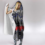 ANZAC Day Canterbury Bankstown Bulldogs Hooded Blanket Military Memorial Aboriginal Indigenous Art