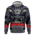 ANZAC Day Canterbury Bankstown Bulldogs Hoodie Military Memorial Aboriginal Indigenous Art