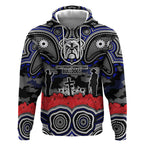 ANZAC Day Canterbury Bankstown Bulldogs Hoodie Military Memorial Aboriginal Indigenous Art