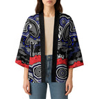 ANZAC Day Canterbury Bankstown Bulldogs Kimono Military Memorial Aboriginal Indigenous Art