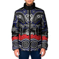 ANZAC Day Canterbury Bankstown Bulldogs Padded Jacket Military Memorial Aboriginal Indigenous Art