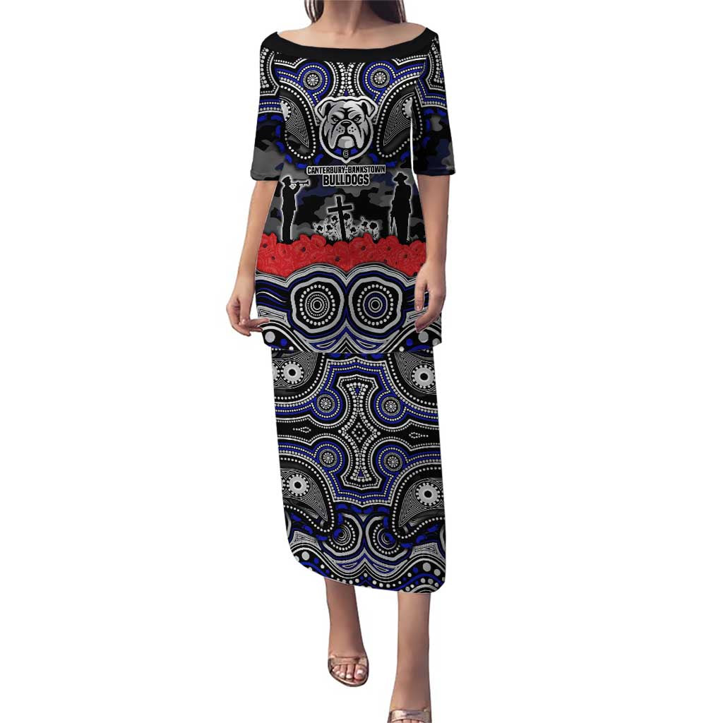 ANZAC Day Canterbury Bankstown Bulldogs Puletasi Military Memorial Aboriginal Indigenous Art