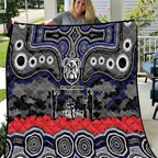 ANZAC Day Canterbury Bankstown Bulldogs Quilt Military Memorial Aboriginal Indigenous Art