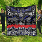 ANZAC Day Canterbury Bankstown Bulldogs Quilt Military Memorial Aboriginal Indigenous Art