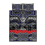ANZAC Day Canterbury Bankstown Bulldogs Quilt Bed Set Military Memorial Aboriginal Indigenous Art